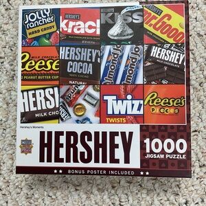 NEW  Hershey’s Chocolate Lovers 1000-Piece Jigsaw Puzzle